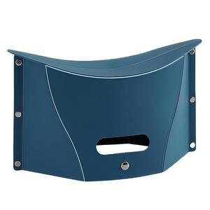 포데어 접이식 의자 휴대용 경량 캠핑 하이킹 의자, 낚시 투어용 소형 여행 BBQ 파티 지하철 스쿼티 변기(다크 블루)