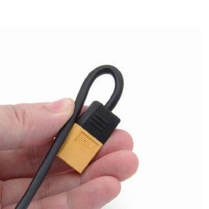 63HA XT60 수 총알 커넥터-수 DC DC5525 전원 케이블 TS100 전자 납땜 인두용 5.5x2.5mm 어댑터