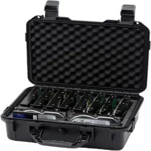 무브룩 하드 드라이브 케이스 3.5인치 10베이 멀티 프로텍션 HDD 보관함 폼 외장 휴대용 HDD/SSD/M.2용