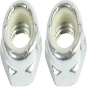 스케이트보드 롱보드 트럭용 다임백 하드웨어 일반 킹핀 너트 실버 2종 세트