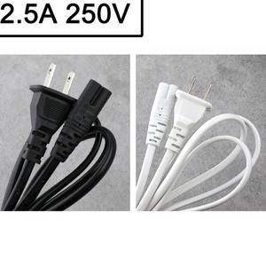 미국 전원 케이블 코드 IEC C7 2핀 AC 연장 (델 노트북 충전기  캐논호환  엡손호환 프린터  라디오 스피커