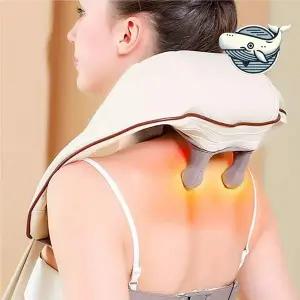 [콩심팥심]무선 초경량 목 어깨 마사저 승모근 지압기