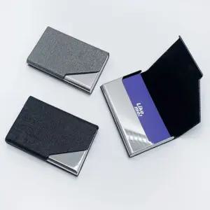 고급 자석 카드지갑 명함케이스 슬림한 디자인 명함케이스 남자명함지갑 명함집