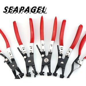 휴대용 오일 밸브 씰 제거 도구 수리 클램프 워터 파이프 호스 플랫 밴드 링  자동