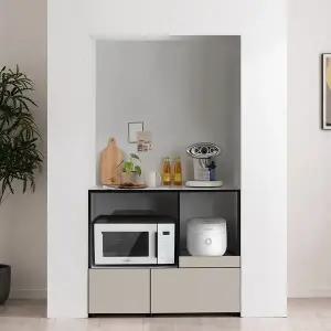 [리센트]커스텀 1000폭 전자레인지 수납장 일반형