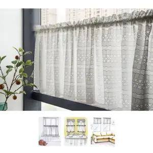 가림막 키밍 가리개 바란스 커튼 창문 압축봉 포함 주방커튼