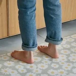 주방매트 발이 편한 플라워 주방 발매트 선택 중 65X125X1.2cm 발편한매트