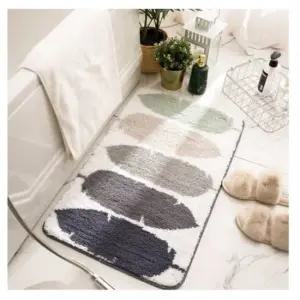 매트 파이브 리프 극세사 발매트 대 싱크대