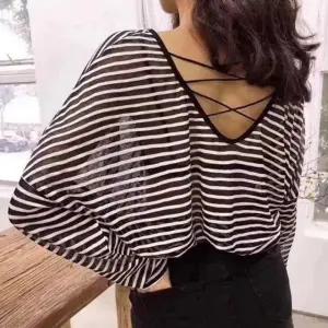 여성 긴팔티 백라인브이넥 엑스스트랩 라운드 바캉스룩 티 여성의류쇼핑몰 데이트룩 여름 긴팔