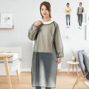 TPU 방수 긴소매앞치마 기본형 주방 작업 90CM 100CM TPU 민소매 남자 주방 방수 코팅 작업