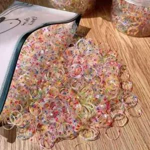 대용량 인기 여성 예쁜 헤어 감성 밴드 머리 끈 얇은 (WFI1KAC)