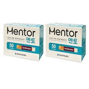 (jplus) SD스탠다드 멘토 혈당측정검사지 100매 혈당스트립 혈당체크