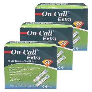 온콜 엑스트라 혈당시험지 150매 검사지 체크지 당뇨스트립 H