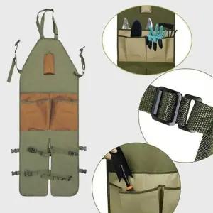 예초 원예 전신보호 앞치마작업복 벌초 조경 작업바지