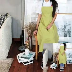 장금이 코튼 린넨 앞치마 캔버스앞치마 업소용린넨가운