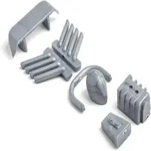 더비 자동차를 위한 파인우드 프로 레이싱 액세서리 속도와 스타일을 경량 플라스틱 페인트칠 가능한 부품