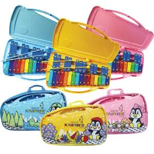 영창 실로폰 YX-27K 27건반/파랑 분홍 노랑