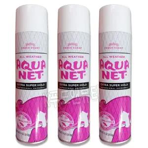 아쿠아넷 헤어스프레이3개 /아쿠아네트 스프레이