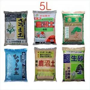 소포장 난석 모음 5L(지퍼백) 휴가토 적옥토 녹소토 동생사 배양토 화분용토