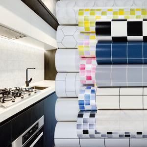 현대시트 주방 욕실 방수 발포 타일시트지 롤 판매(폭50cm 길이15M)