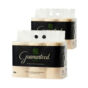 [게런티드] 먼지 없는 친환경 착한티슈 바스틀리 토일렛 12롤 1팩 2개 세트