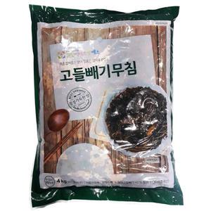그린이에프앤에스 그린이푸드 고들빼기 무침 4Kg 양념 이강산닷컴