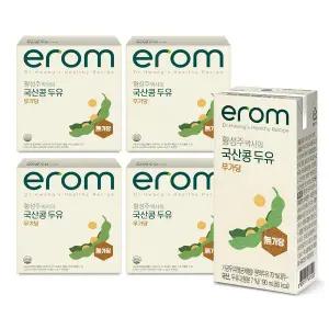 [하프클럽/이롬황성주](m)이롬황성주 무가당 두유190ml x 96팩(16팩 x 6박스)