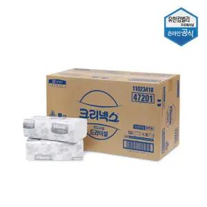 크리넥스 드라이셀 프리미엄 핸드타올 F150 x 16밴드 업소용 대용량 47201