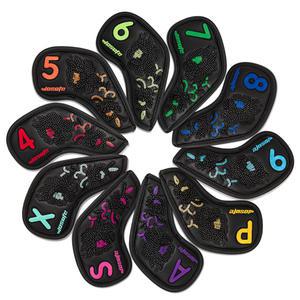 큐빅 샤이닝 아이언 커버 세트 / 아이언 헤드커버 / 1세트(10개)