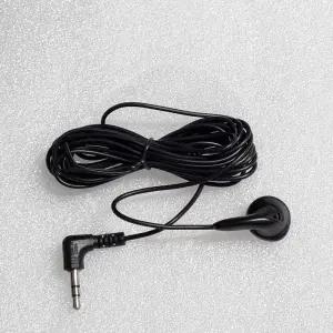 3.5mm 모노 이어폰 2m 레시바  라디오 tv 이어폰