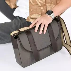 소가죽 DIY 키트 - 남성 캐쥬얼 메신저백