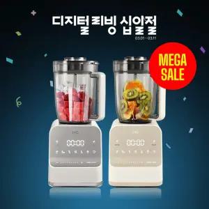 해피콜 초고속 블렌더 믹서기 브리즈탭 크러쉬 터치형 UI