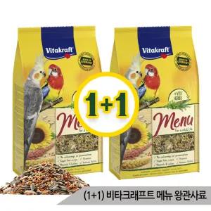 (1+1)비타크래프트 프리미엄 메뉴 중소형 사료 1kg