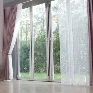 [지나송]아그네스 형상기억 레일형 암막커튼 대형(440×230cm)