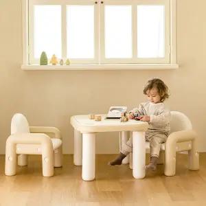 [루나스토리] 루루 유아 책상 의자 올라운딩 아기 책상세트