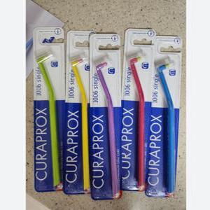 큐라덴 큐라프록스 CS1006 초미세모 치아교정 사랑니 치석제거 어금니 치간 칫솔 5개
