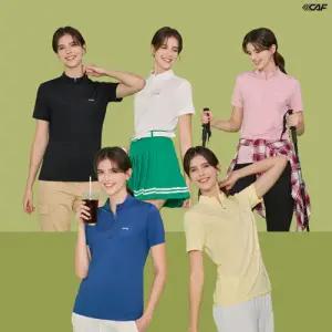 [르까프]집업 기능성 반팔 티셔츠 5종 (여성)