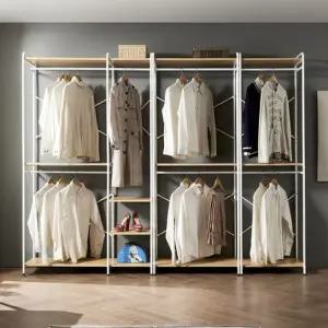 [텐바이텐]철제 드레스룸 시스템 행거 옷장 정리 오픈 인테리어
