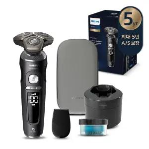 필립스 SkinIQ 9000 프레스티지 시리즈 전기면도기 SP9840/32 블랙매트