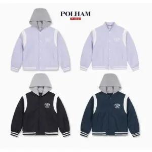 [롯데백화점]폴햄키즈 후드 탈부착 베이스볼 점퍼  PKF1JP3010