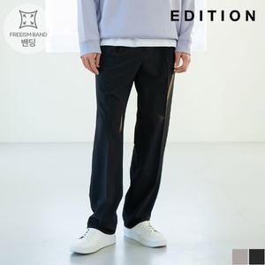 [에디션] 하프밴딩 와이드 슬랙스 (NND2PP1995)