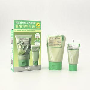 풀리 비건 그린 토마토 클레이 팩 클렌저 120ml+30ml 기획