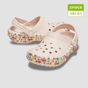 갤러리아 [크록스 본사](키즈) 클래식 비즈밴드 클로그 T 211627-6UR