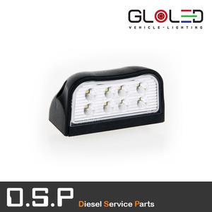 볼보 스카니아 만 벤츠트럭 샷시 LED 소형 번호판등 12V 24V 화물차 넘버등 대형트럭 특장차 렉카 윙바디