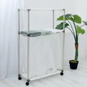 분리수거대 3구 (2단) 분리수거함 청소 정리 재활용 쓰레기 가정용 페트병 스티로홈 비닐 원룸 펜션 사무실 카페 디오