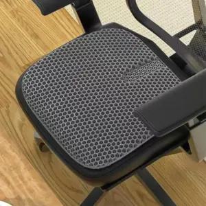 쿨방석 실리콘 벌집 통풍 쿨링 젤방석 미끄럼방지 커버포함