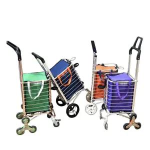 EV 이지카트 4종 접이식 쇼핑카트 캐리어 시장 캠핑 손수레 쇼핑 카트