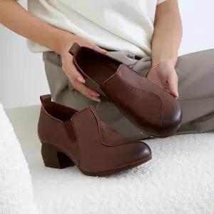 천연소가죽 엘라느 부티힐 5.5cm