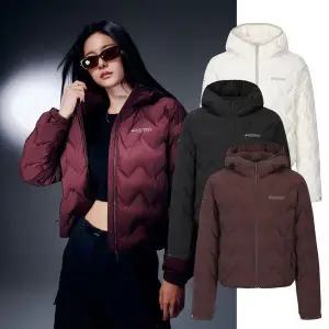 갤러리아 디스커버리 여성 티베른 튜브 세미크롭 구스다운 경량패딩 DWDJ8405