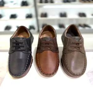 [닥스] DAKS 남성 경량 쿠션창 밴딩끈 컴포트화 보트화  dox541